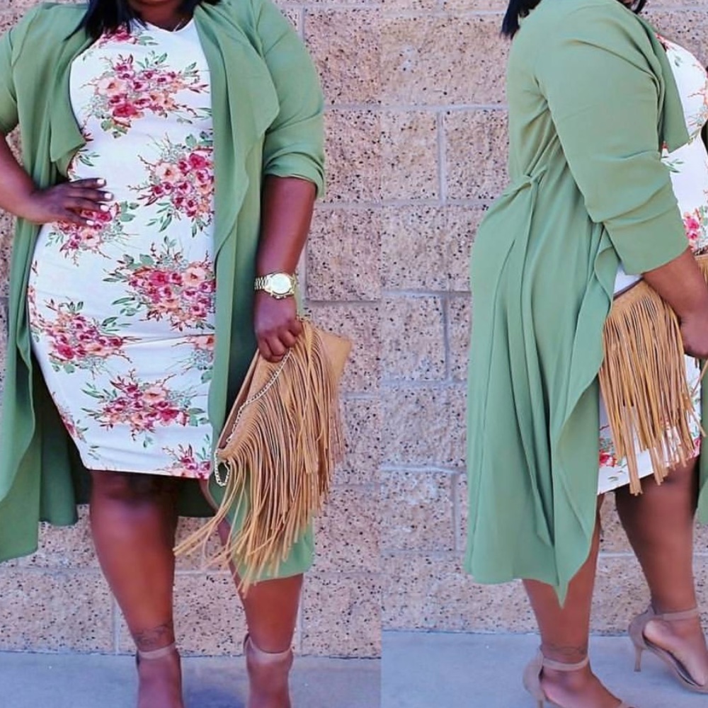 Floral Dress & Duster